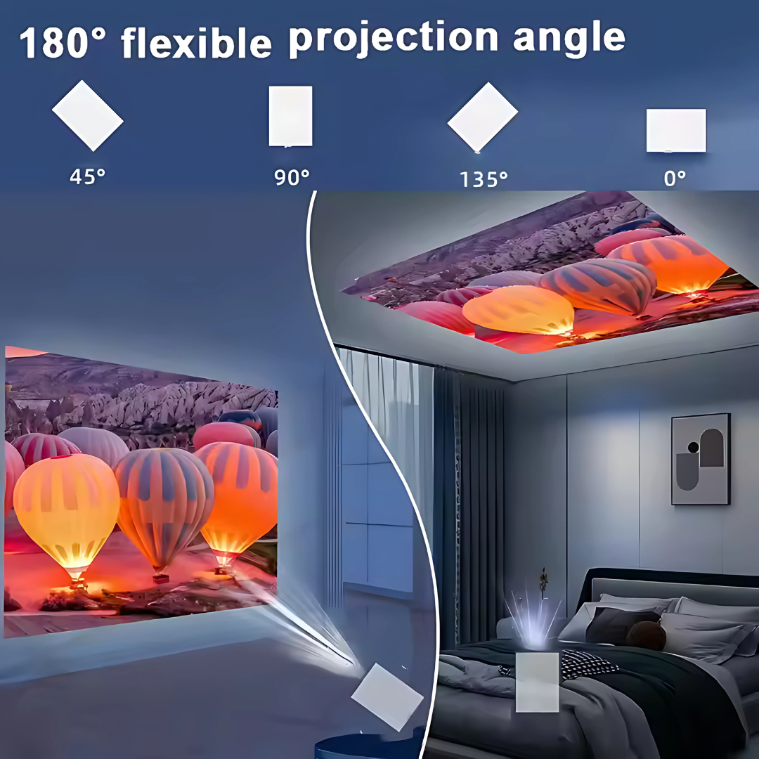 VisionMate Compact Mini Projector
