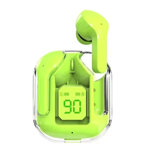 T6 Transparent Earbuds - Crystal Clear Design