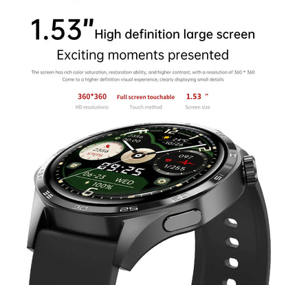 GT5 PRO Smartwatch: AMOLED, GPS & NFC