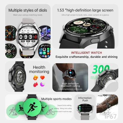 GT5 PRO Smartwatch: AMOLED, GPS & NFC