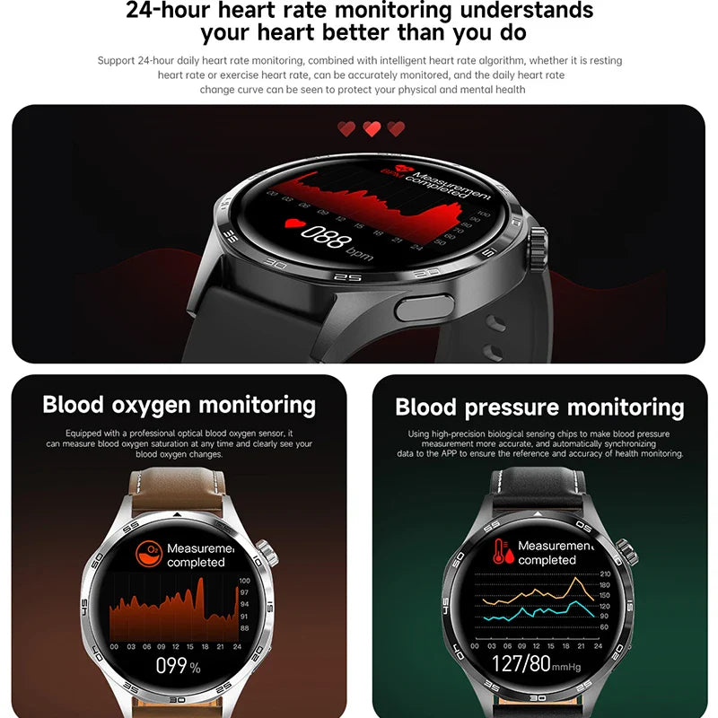 GT5 PRO Smartwatch: AMOLED, GPS & NFC