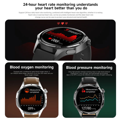 GT5 PRO Smartwatch: AMOLED, GPS & NFC