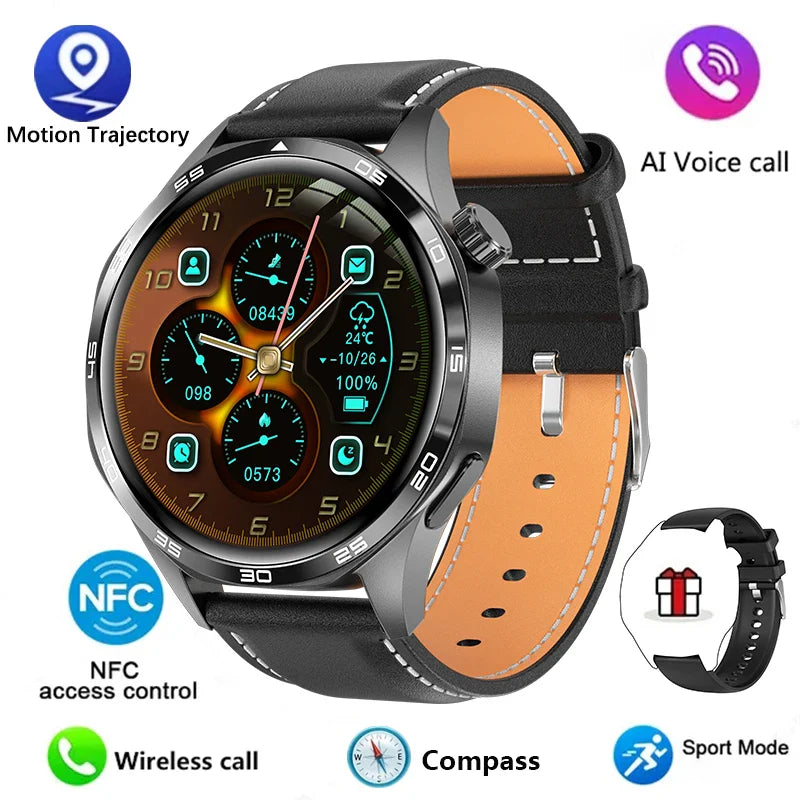 GT5 PRO Smartwatch: AMOLED, GPS & NFC