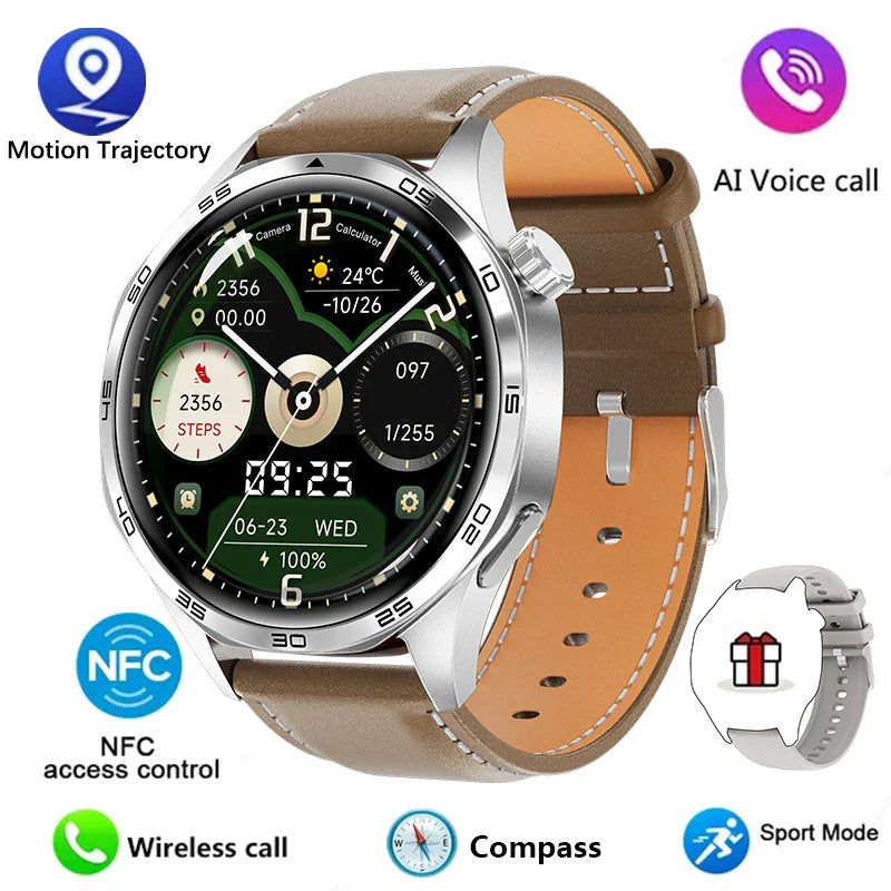 GT5 PRO Smartwatch: AMOLED, GPS & NFC