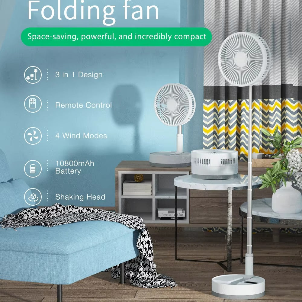 EzFan™ – Compact Power, Instant Cool!